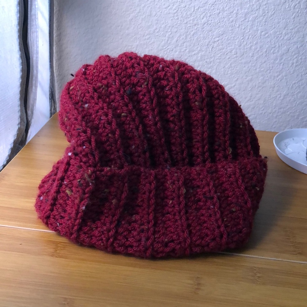 Red Beanie - Picture 2 of 3